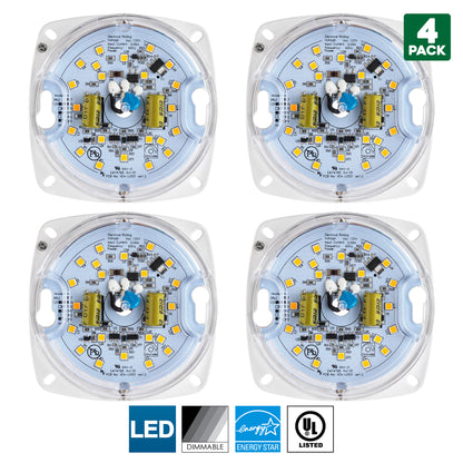 Sunlite LED Retrofit Light Engine, 3-Inch, 3000K Warm White, 10 Watt, Dimmable, Flush Ceiling Fixture LED Upgrade Panel, Energy Star Compliant, Commercial Grade, 90 CRI