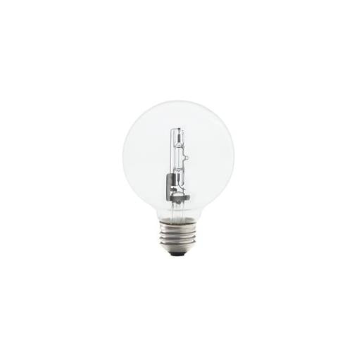 Bulbrite 43G25CL/ECO 43 Watt Dimmable Eco Halogen G25 Globe, Medium Base, Clear, 60 Watt Equivalent