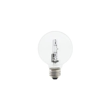 Bulbrite 43G25CL/ECO 43 Watt Dimmable Eco Halogen G25 Globe, Medium Base, Clear, 60 Watt Equivalent