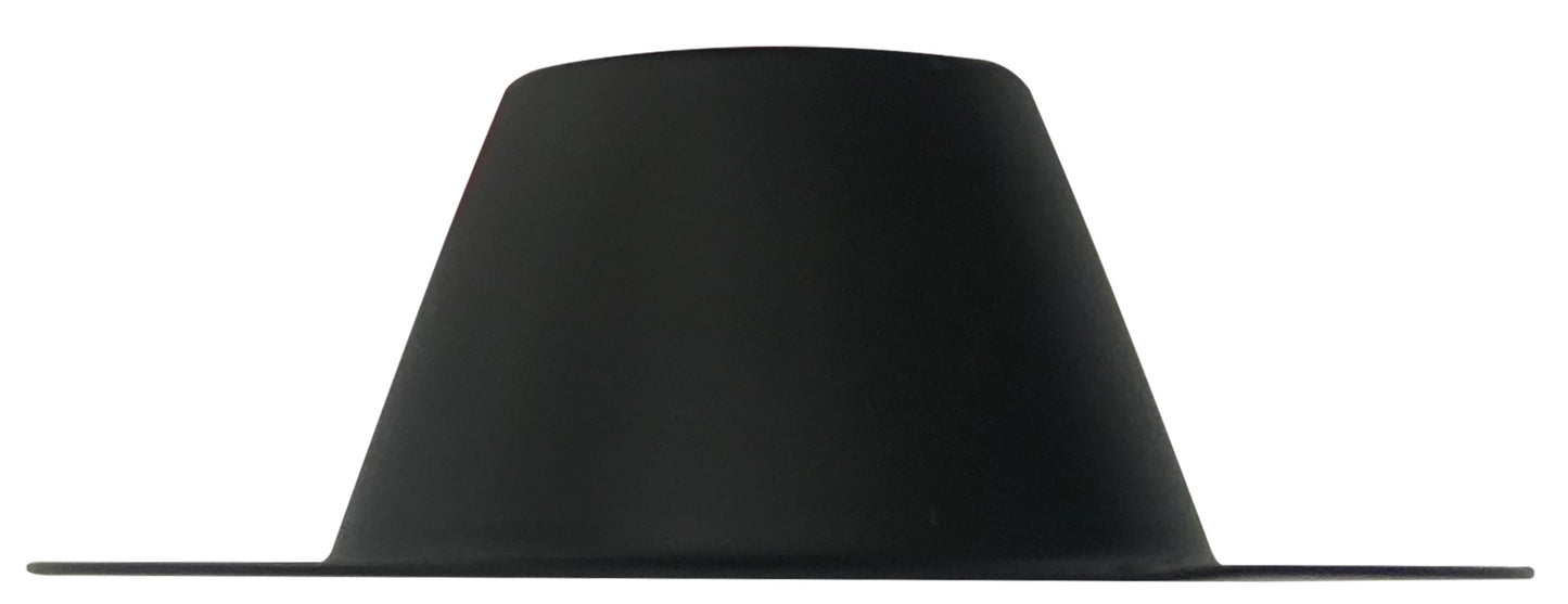 Luxrite 2" Regressed Round Black/White Trim Canless Spotlight, Pack of 5 (LR23262)
