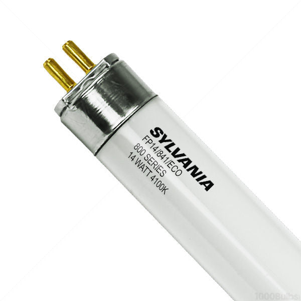 SYLVANIA 20914 - FP14/841/ECO - High Efficiency T5s 14 Watt - 4100K - 22 in - 1350 Lumens - 800 Series Phosphors