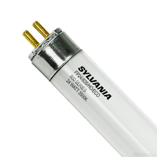 SYLVANIA 20929 - FP24/835/HO/ECO - High Output T5s 24 Watt - 3500K - 22 in - 2000 Lumens - 800 Series Phosphors