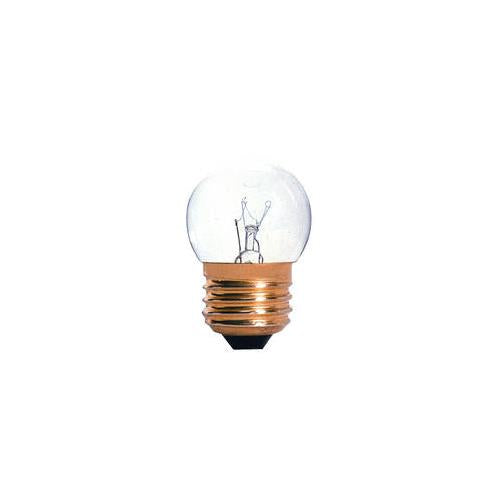 Bulbrite 7.5S11C 7.5W Dimmable S11 Night Light Replacement Bulb, Medium Base, Clear