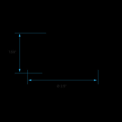 Luxrite LED 2" Round Gimbal Canless Spotlight, 5W, 400 Lumens, Color Selectable - 2700K/3000K/3500K/4000K/5000K, 80 CRI, White Finish, Dimmable, Pack of 2 (LR23236)