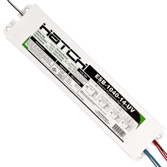 Electronic Sign Ballast - 10-40 ft. Total Lamp Length - (1-4 Lamps) 120/277 Volt - Hatch ESB-1040-14-UV