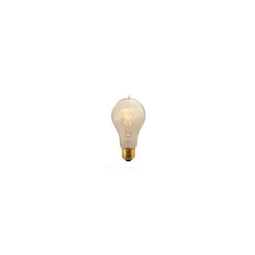 Bulbrite NOS40-VICTOR/A21 40 Watt Nostalgic Incandescent Edison A21, Victorian Loop Filament, Medium Base, Antique Finish