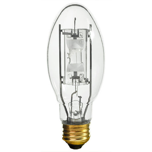 SYLVANIA 64417 - 100 Watt - ED17 - Pulse Start - Metal Halide Protected Arc Tube - 3000K - ANSI M90/O - Medium Base - Universal Burn - MP100/U/MED