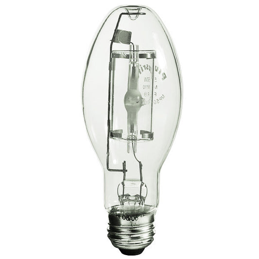 SYLVANIA 64587 - 50 Watt - E17 - Pulse Start - Metal Halide Protected Arc Tube - 3000K - ANSI M110/O - Medium Base - Universal Burn - MP50/U/MED