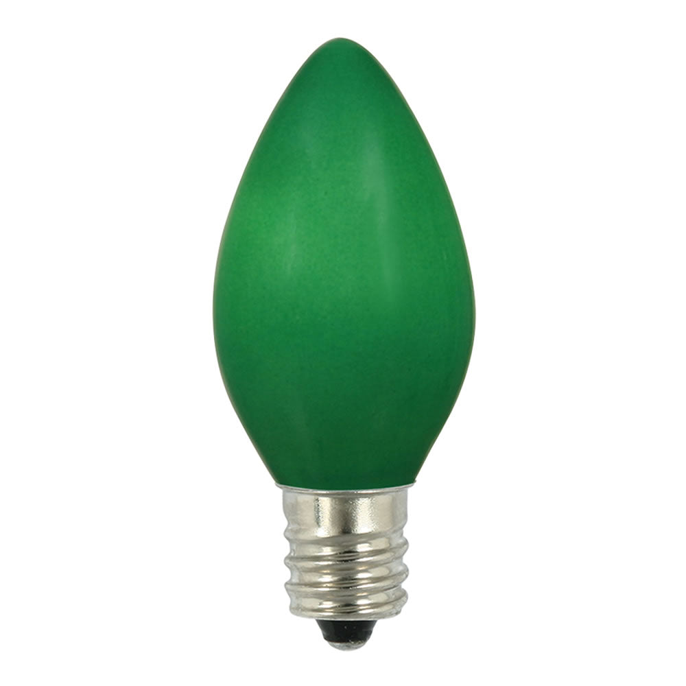 Vickerman C7 Ceramic Green Replacement Bulb, 130 Volt 5 Watt, UL, 75 Pack