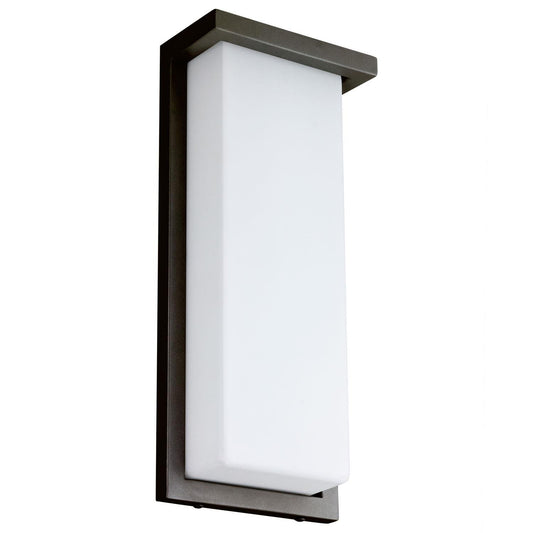 Sunlite LED 14" Modern Wall Sconce Light Fixture, 20 Watt, Oil Rubbed Bronze Finish, Outdoor Use, ETL Listed, Color Tunable (30K/40K/50K)