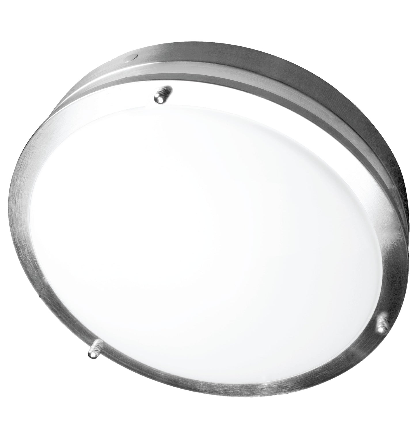 Luxrite Surface Mount LED12"FLUSH/CHROME/40K/EMR  Cool White