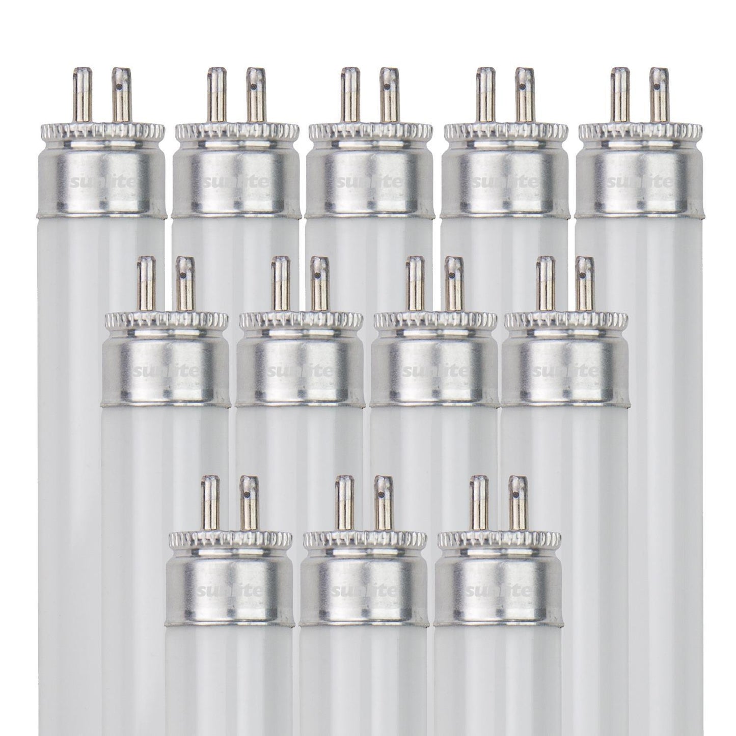 Sunlite F14T5/841/12PK 14 Watt T5 High Performance Straight Tube Mini Bi-Pin (G5) Base, 4100K Cool White