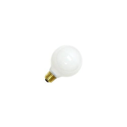 Bulbrite 40G25WH3 40 Watt Incandescent G25 Globe, Medium Base, White