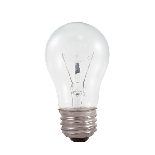 Bulbrite 25A15C 25 Watt Incandescent  A15 Fan Bulb, Medium Base, Clear