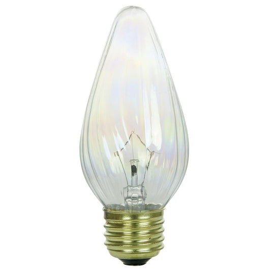 Sunlite 25 Watt Flame Twist, Medium Base, Auradescent