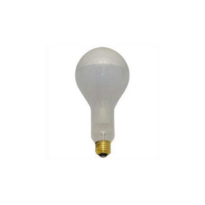 Bulbrite 200PS30F/SB 200 Watt Incandescent Half Chrome PS30 Bulb, Medium Base, Silver Bowl Frost