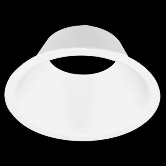 Luxrite 2" Regressed Interchangeable Canless Spotlight White Finish Reflector, Pack of 7 (LR23424)