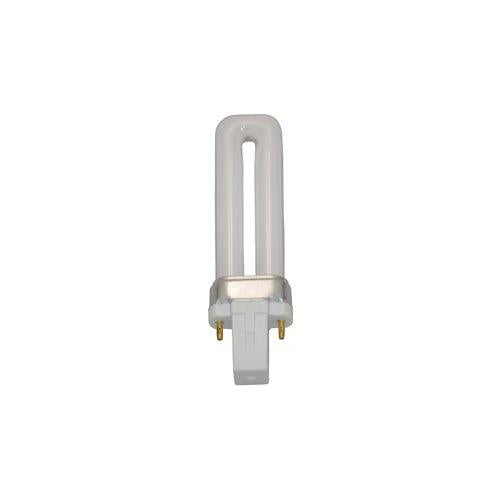 Bulbrite CF5S827 5 Watt Compact Fluorescent T4 Twin Tube, 2-Pin G23 Base, Warm White