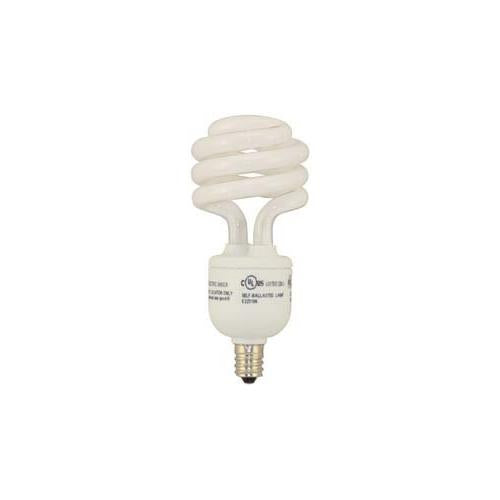 Bulbrite CF5SM/WW/E12 5 Watt Compact Fluorescent T2 Coil, Candelabra Base, Warm White, 25 Watt Equivalent