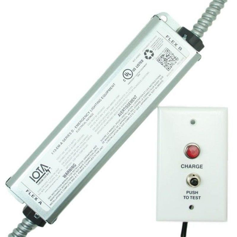 Luxrite Surface Mount LED12"FLUSH/CHROME/40K/EMR  Cool White