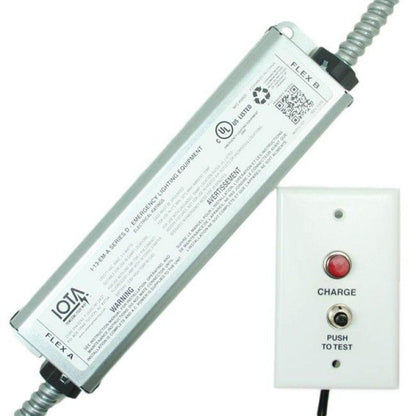 Luxrite Surface Mount LED12"FLUSH/CHROME/40K/EMR  Cool White
