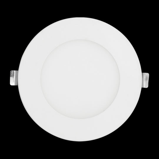 Luxrite 4" Fire Rated Canless Wafer Spotlight, 12W, 800 Lumens, Color Selectable - 2700K/3000K/3500K/4000K/5000K, 90 CRI, White Finish, Dimmable, Pack of 2 (LR23480)