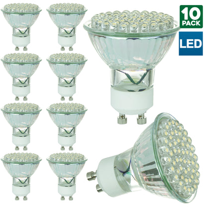 MR16 Mini Reflector, 190 Lumens, GU10 Base, Warm White