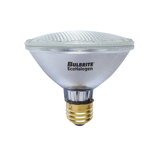 Bulbrite H39PAR30WF3/ECO 39 Watt ECO Halogen PAR30, 50W Halogen Equivalent, Medium (E26) Base, 130V, Wide Flood