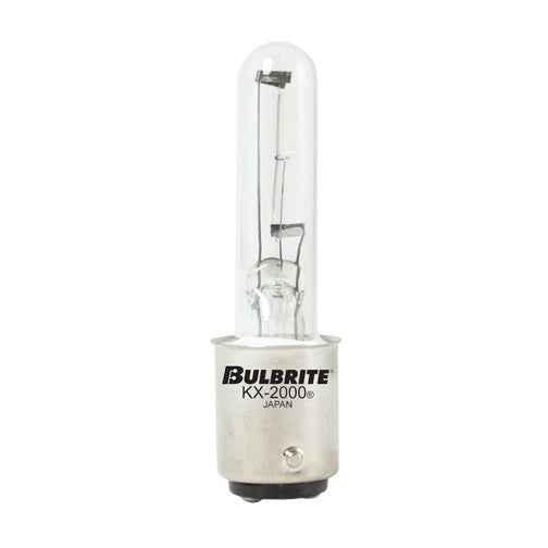Bulbrite KX60CL/DC 60 Watt KX-2000 Dimmable Krypton/Xenon T3 Capsule Bulb, DC Bayonet Base, Clear
