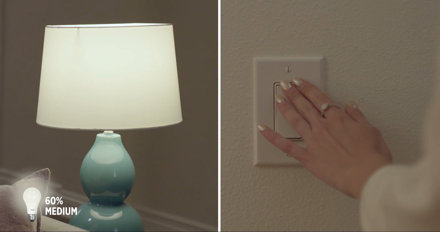 IntelliBulb Switch to Dim 800 Lumen 2700K LED A19