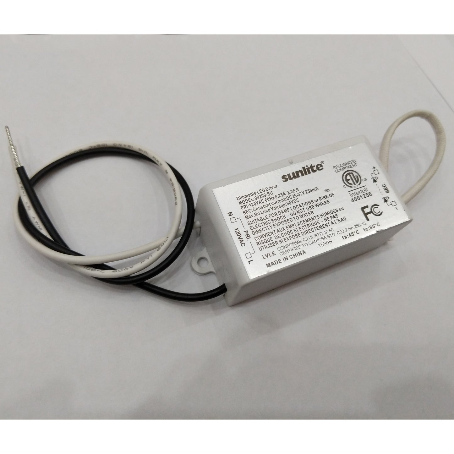 250mA CONSTANT CURRENT DIMMABLE LED FOR DSG