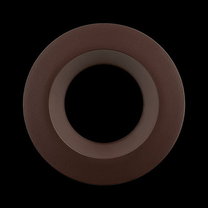 Luxrite 4" Regressed Interchangeable Round Smooth Bronze Trim Canless Spotlight, Pack of 4 (LR24963)