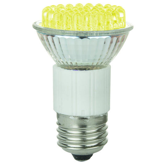 MR16 Colored Mini Reflector, 110 Lumens, Medium Base, Yellow