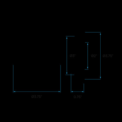 Luxrite LED 3" Mini Panel Round Smooth Canless Wafer Spotlight, 8W, 540 Lumens, Color Selectable - 2700K/3000K/3500K/4000K/5000K, 80 CRI, White Finish, Dimmable, Pack of 3 (LR23751)