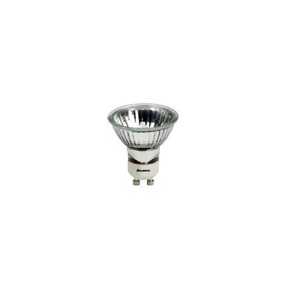 Bulbrite EXZ/GU10 50 Watt Dimmable Halogen Lensed MR16 Bulb, Twist and Lock GU10 Base, Clear