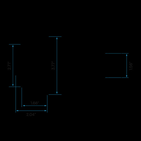 Luxrite LED 3" Square Regressed High Output Mini Panel, 10W, 800 Lumens, Color Selectable - 2700K/3000K/3500K/4000K/5000K, 80 CRI, Dimmable, Pack of 2 (LR22630)