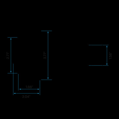 Luxrite LED 3" Square Regressed High Output Mini Panel, 10W, 800 Lumens, Color Selectable - 2700K/3000K/3500K/4000K/5000K, 80 CRI, Dimmable, Pack of 2 (LR22630)