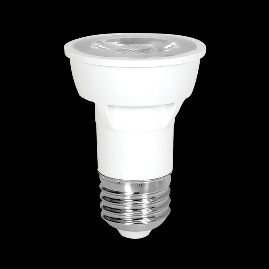 Luxrite LED PAR16 5.5W Bulb, 5000K - Bright White, 450 Lumens, 80 CRI, White Finish, Dimmable, Pack of 6 (LR21403)