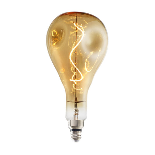 BULBRITE LED DROPLET MEDIUM SCREW (E26) 4W DIMMABLE ANTIQUE LIGHT BULB 2000K/AMBER LIGHT 60W EQUIVALENT 1PK (776317)