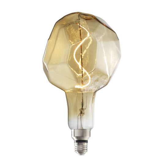 BULBRITE LED JEWEL MEDIUM SCREW (E26) 4W DIMMABLE ANTIQUE LIGHT BULB 2000K/AMBER LIGHT 60W EQUIVALENT 1PK (776318)