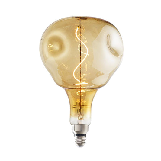 BULBRITE LED ORB MEDIUM SCREW (E26) 4W DIMMABLE ANTIQUE LIGHT BULB 2000K/AMBER LIGHT 60W EQUIVALENT 1PK (776319)