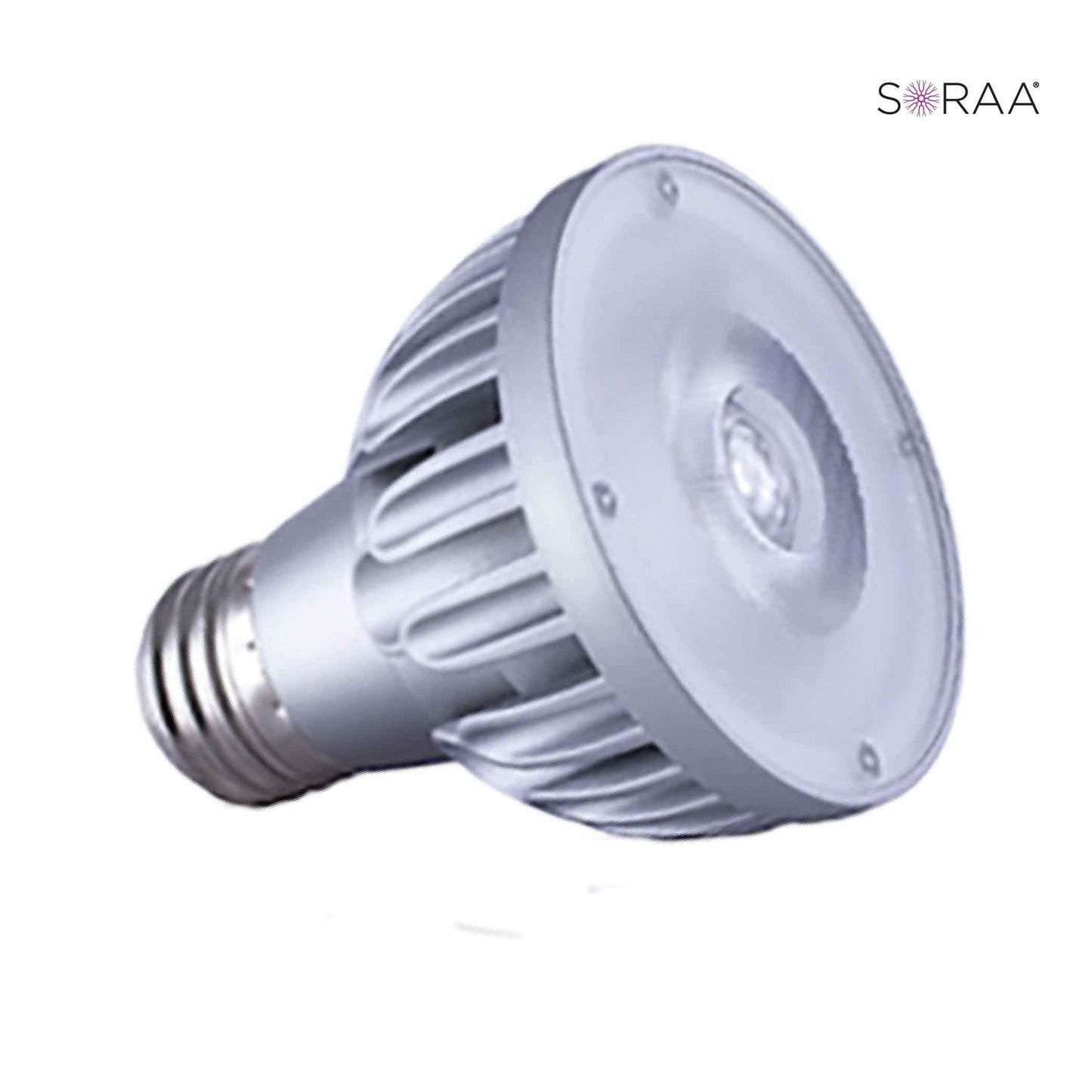 SORAA LED PAR20 MEDIUM SCREW (E26) 10.8W DIMMABLE LIGHT BULB 2700K/WARM WHITE 90W HALOGEN EQUIVALENT 1PK (777262)