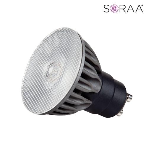 SORAA LED MR16 TWIST & LOCK BI-PIN (GU10) 9W DIMMABLE LIGHT BULB 3000K/SOFT WHITE 75W HALOGEN EQUIVALENT 1PK (777581)