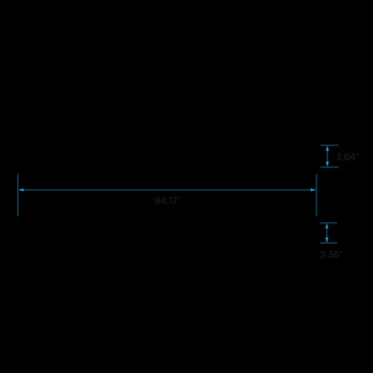 8' SLIM LINEAR WATTAGE SELECTABLE 3CCT