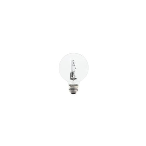 Bulbrite 72G25CL/ECO 72 Watt Dimmable Eco Halogen G25 Globe, Medium Base, Clear, 100 Watt Equivalent