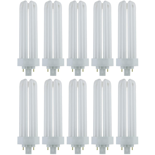 Sunlite 42 Watt PLT 4-Pin Triple Tube, GX24Q-4 Base, Warm White