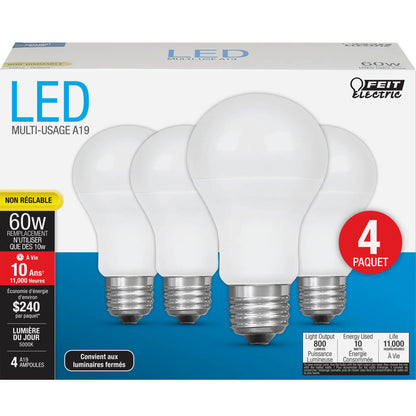 800 Lumen 5000K Non-Dimmable LED