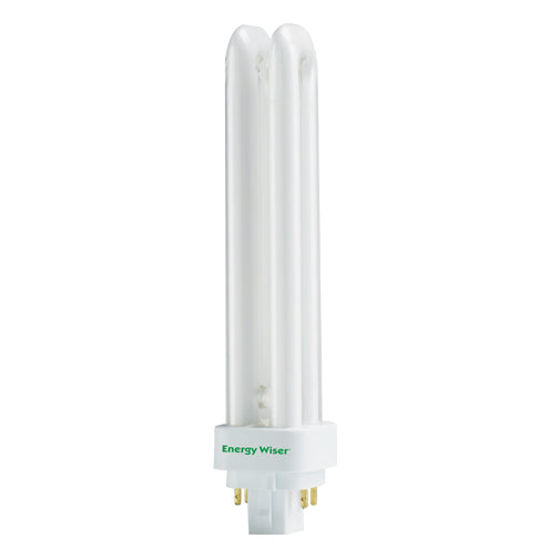 Bulbrite CF26D835/E 26 Watt Dimmable Compact Fluorescent T4 Quad Tube, 4-Pin G24Q-3 Base, Neutral White