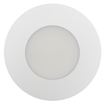 Luxrite LED 4" Magnetic Interchangeable Universal Downlight, 8W, 500 Lumens, Color Selectable - 2700K/3000K/3500K/4000K/5000K, Black Finish, 80 CRI, Dimmable, Pack of 2 (LR24960)