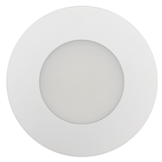 Luxrite LED 4" Magnetic Interchangeable Universal Downlight, 8W, 500 Lumens, Color Selectable - 2700K/3000K/3500K/4000K/5000K, Black Finish, 80 CRI, Dimmable (LR24960)